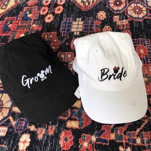 Disney Bride and Groom Hats